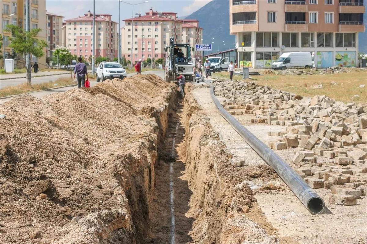 Bitlis'te altyapı ve içme suyu çalışmalarında yoğun mesai